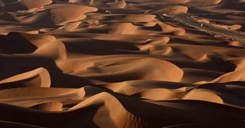 Dunes de sable doré de Dubaï